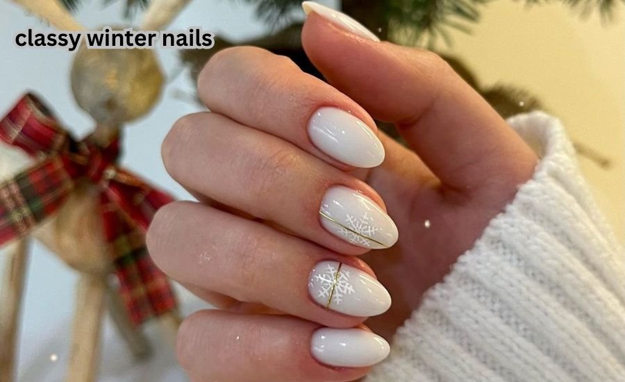 Classy Winter Nails