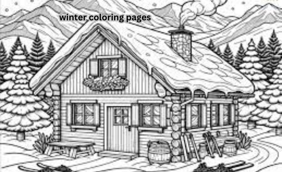 Winter Coloring Pages