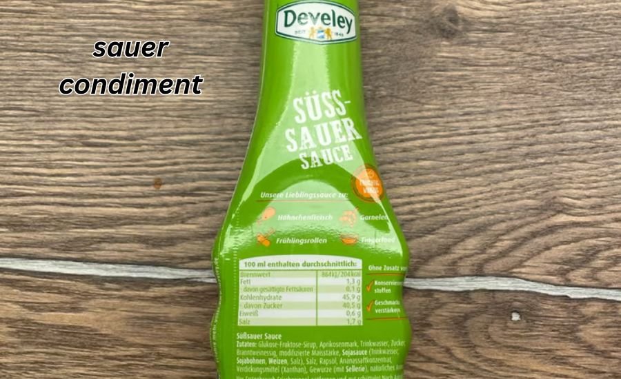 sauer condiment